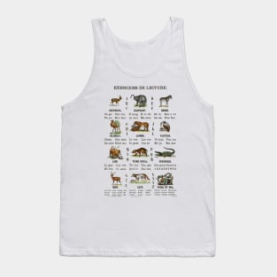 26 letters alphabet Tank Top